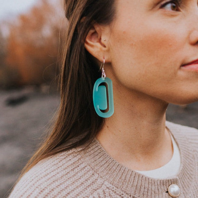 Small Ovoid Earring