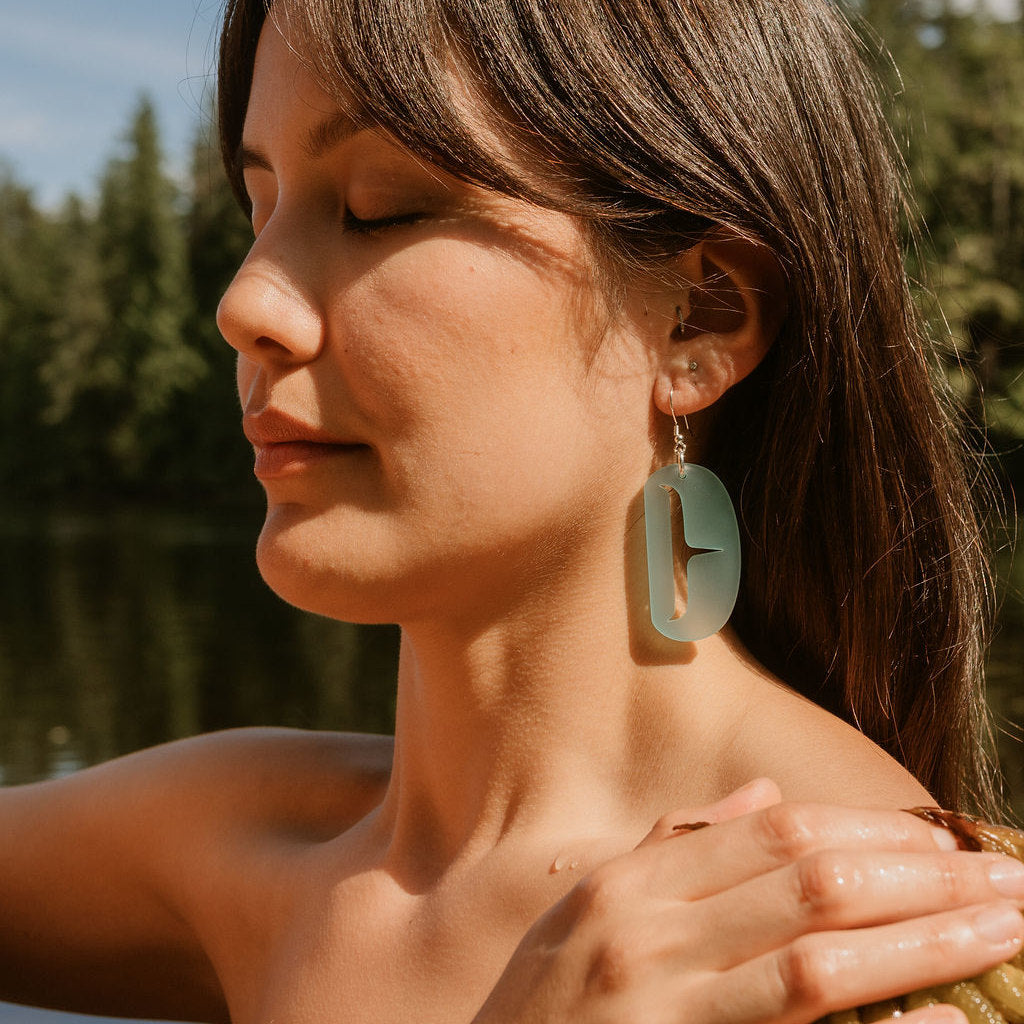 Small Ovoid Earring